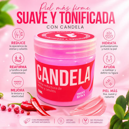 Candela Anti - Estrias Crema Reductora